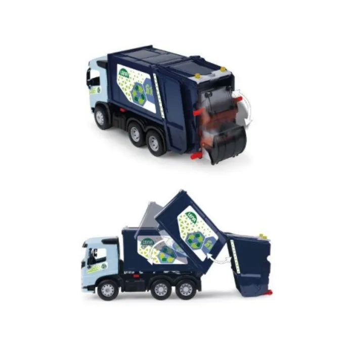 Camiao Lixo Volvo - Lena Toys