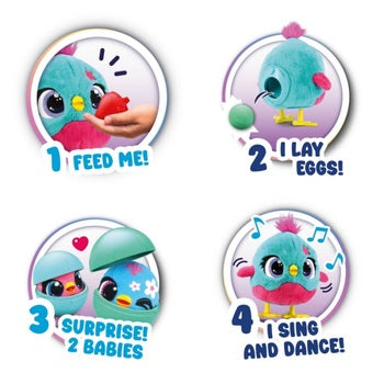 Peluche Interativo Chick-a-Boo - FuntasyFamily