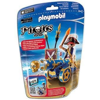 Playmobil Pirates - Saco com Canhão Interactivo Azul com Pirata 5-10