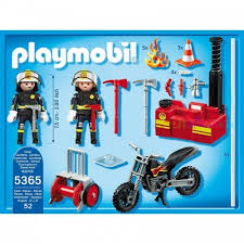 PLAYMOBIL CITY ACTION - Bombeiros com Bomba de Água
