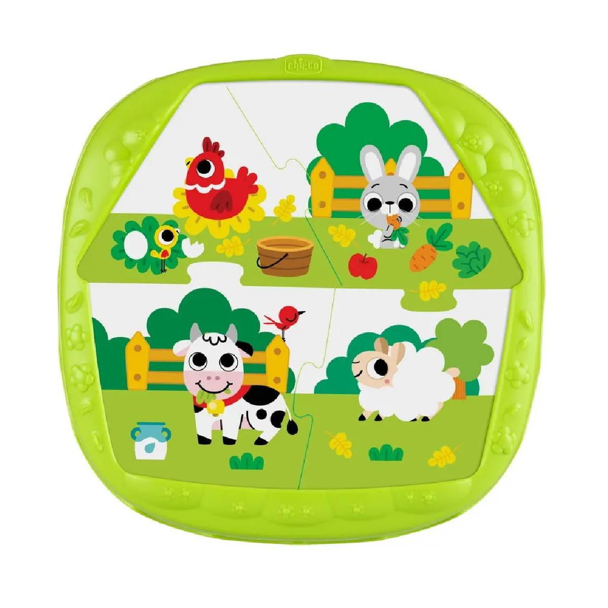 Chicco Puzzle 2 em 1 Casa e Quinta