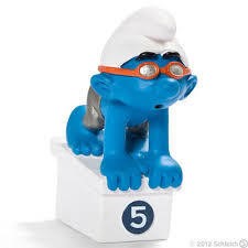 Schleich - Smurf Nadador