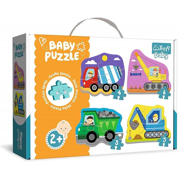 Baby Puzzle - Veículos - Trefl