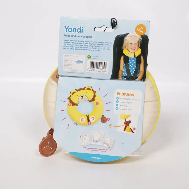 Trunki - Almofada Pescoço Leão Amarelo