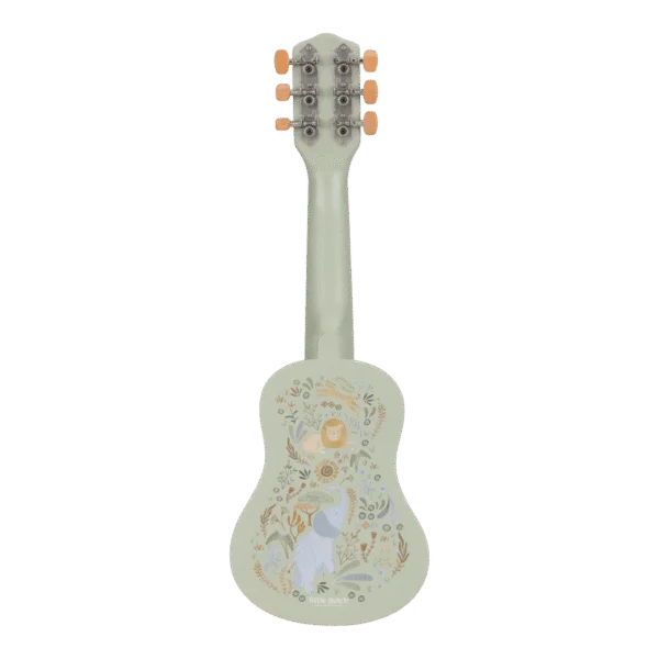 Little Dutch-Guitarra de Madeira Verde Safari Friends